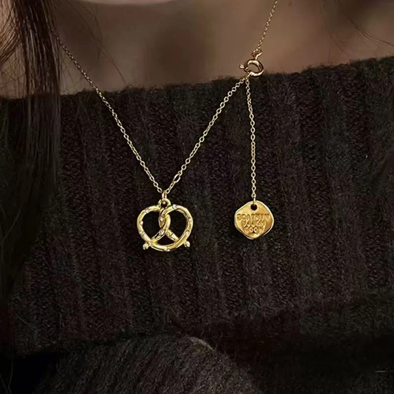 韩国小众设计姜涩琪同款高级百搭锁骨链