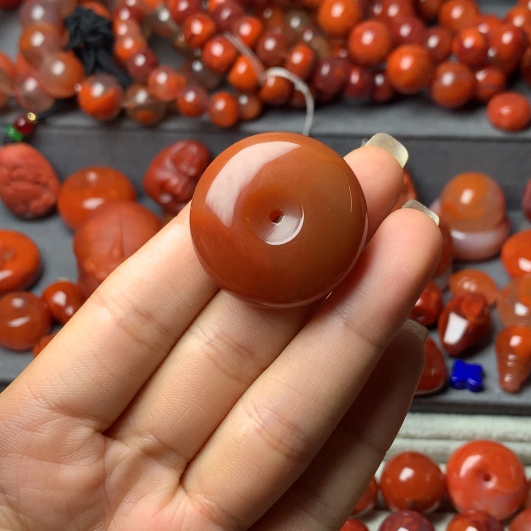 南红玛瑙未镶嵌配饰