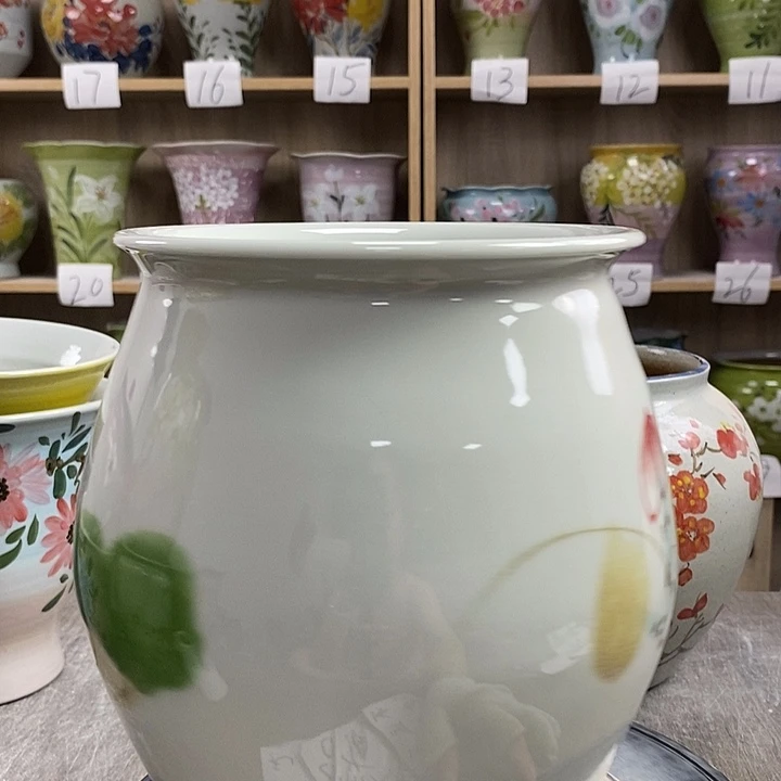 罐3xc景德镇陶瓷花盆