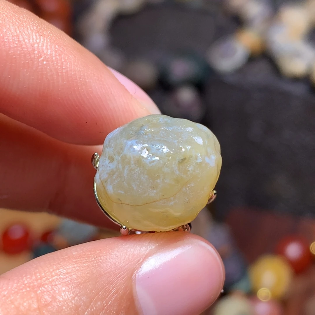 未镶嵌玛瑙/玉髓珠宝半成品