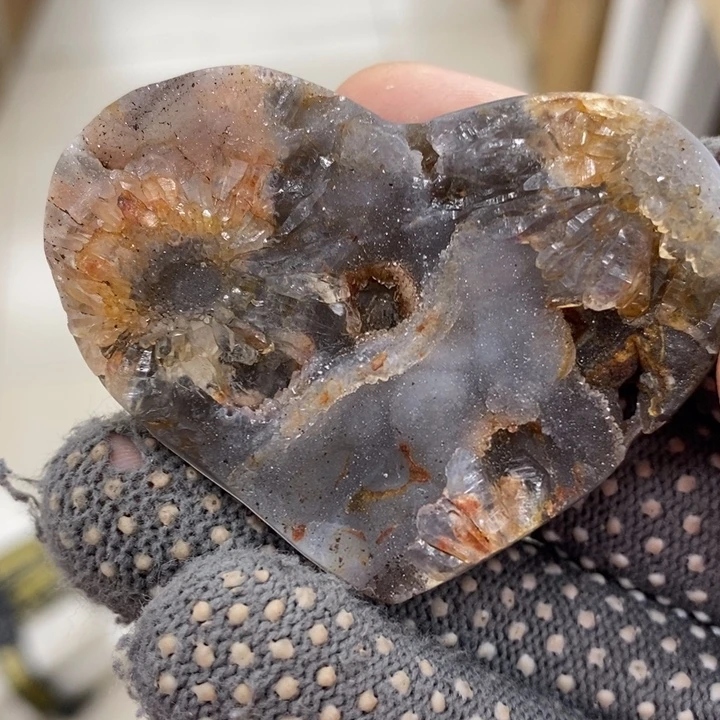 珠宝半成品紫晶未镶嵌