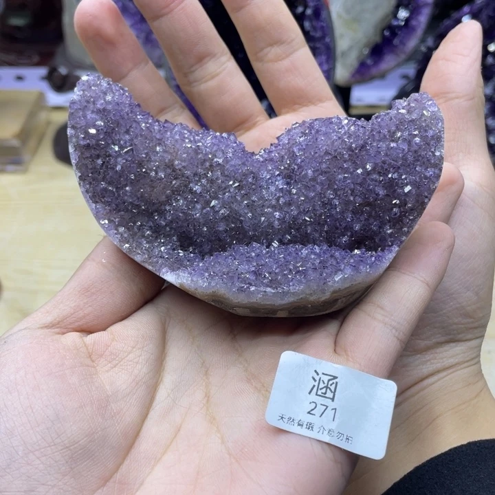 未镶嵌大型摆件（非配饰）紫晶