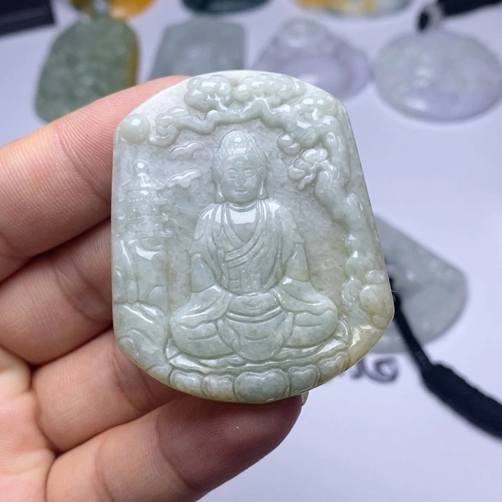 颈饰未镶嵌翡翠翡翠