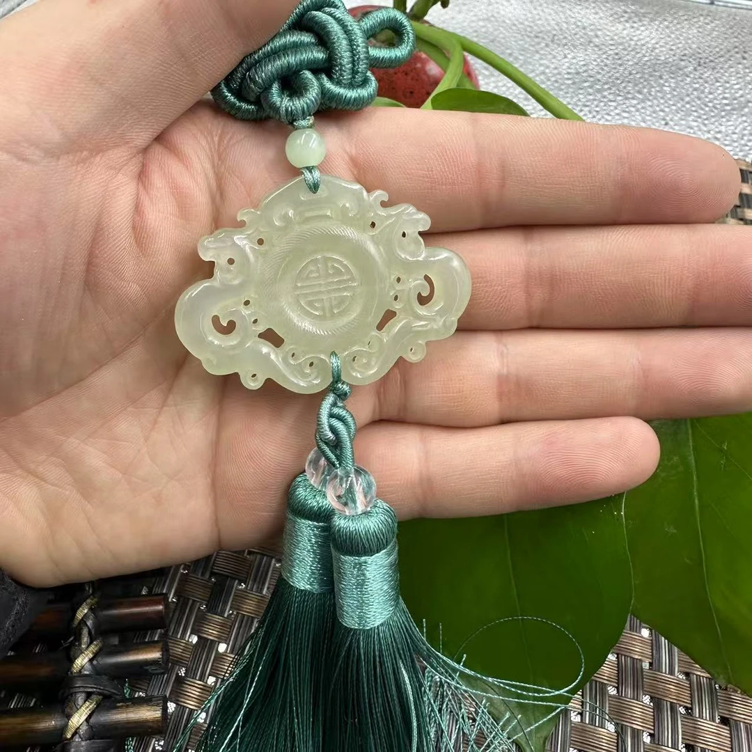 【小陆甄选1101】和田玉牌子吊坠 多样性发其一  7021 07