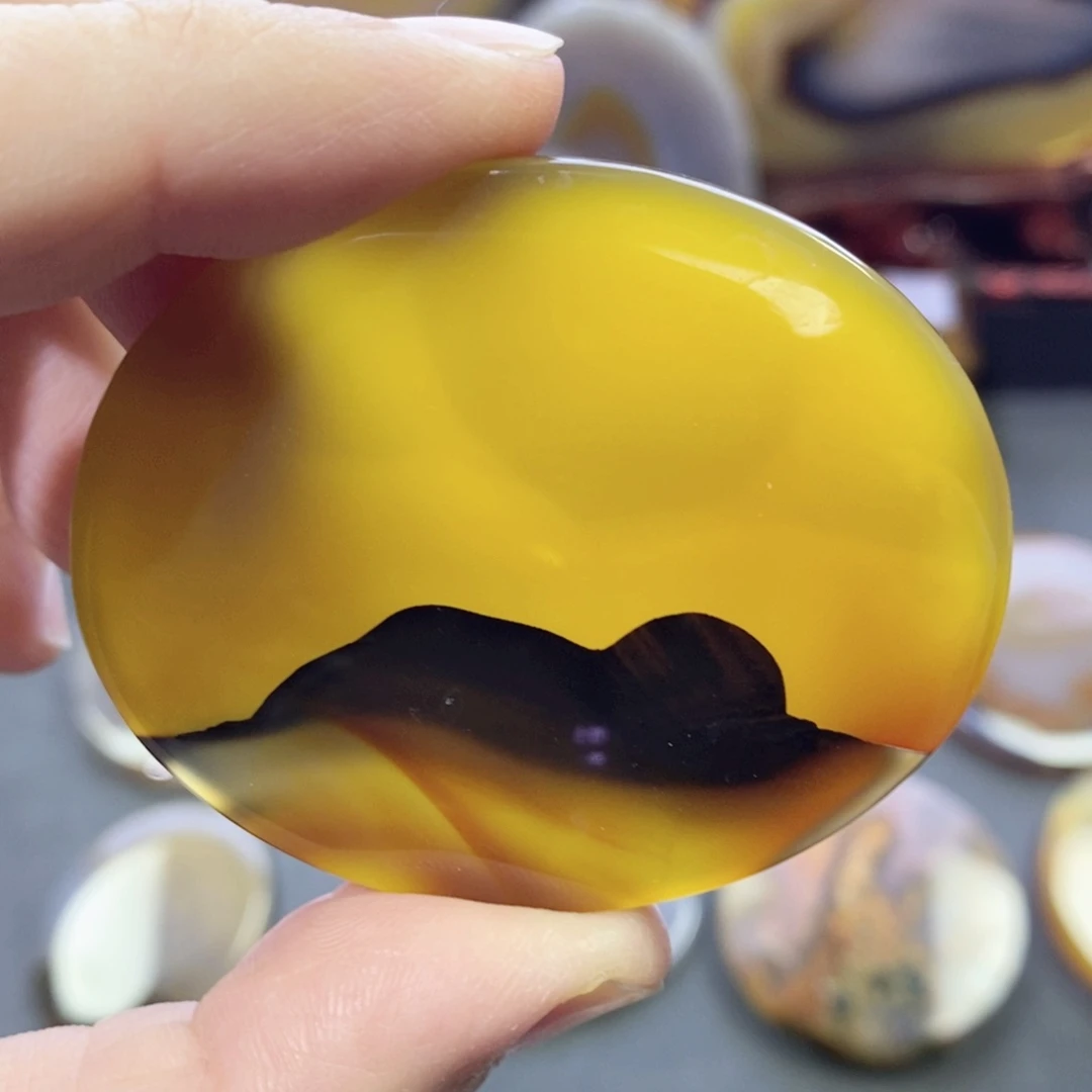 玛瑙/玉髓颈饰未镶嵌编号104