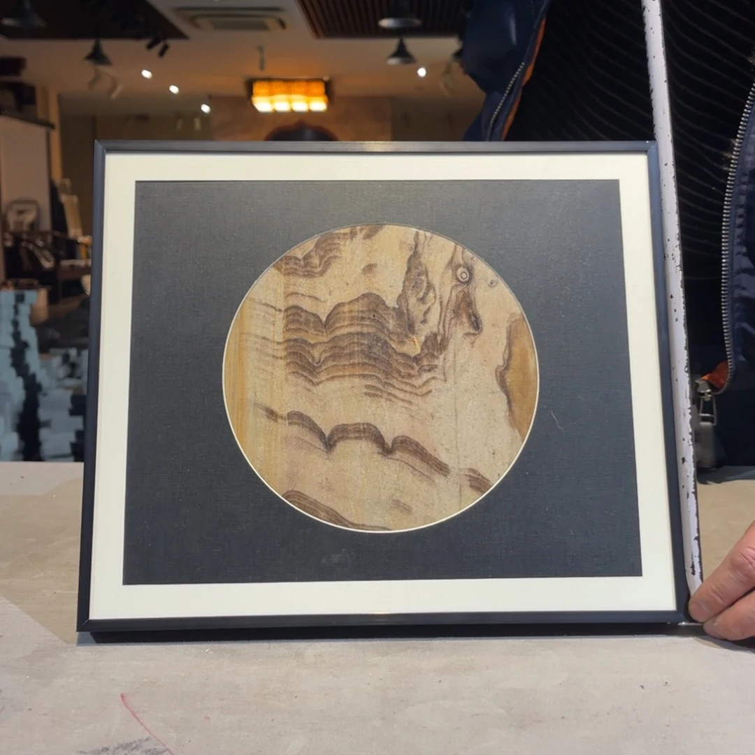 彩石32/27 三峡清江画面石