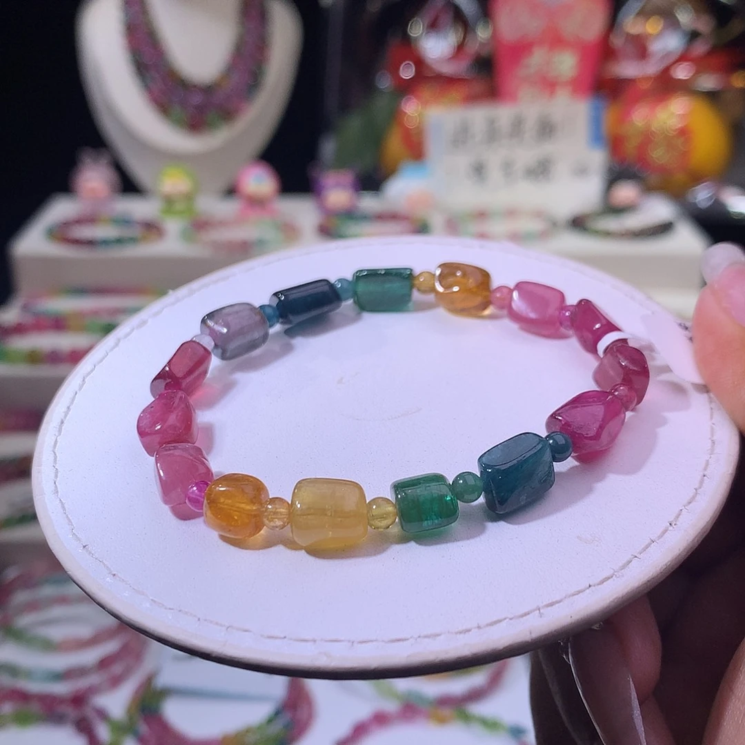 碧玺手链未镶嵌碧玺