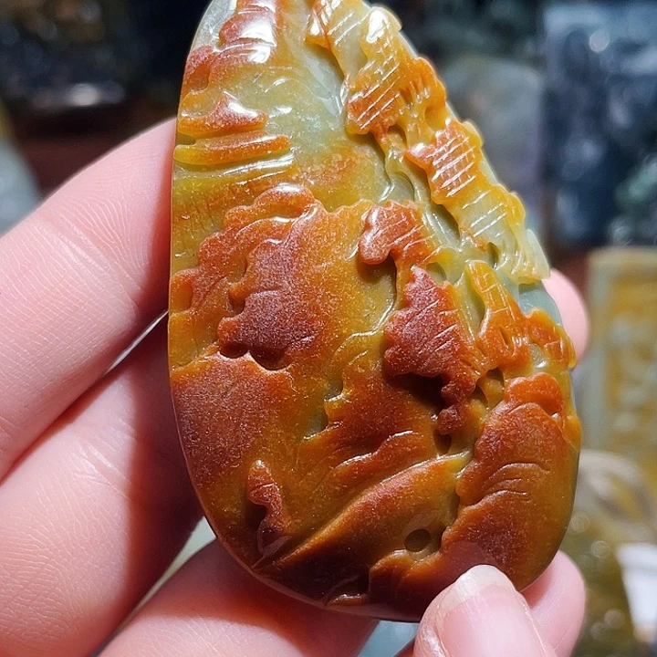 翡翠未镶嵌颈饰1111111111