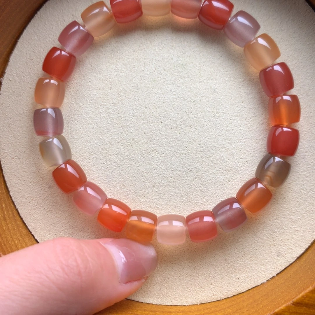 南红玛瑙未镶嵌保山天然原矿南红多宝手串