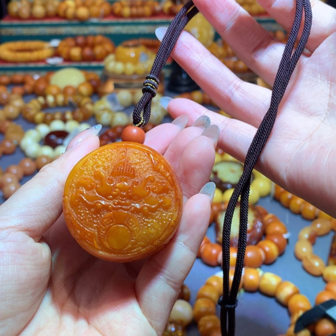 【闪购商品】未镶嵌吊坠(赠链)蜜蜡清**然