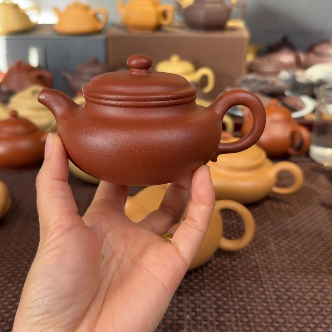 段泥茶壶降坡200毫升左右