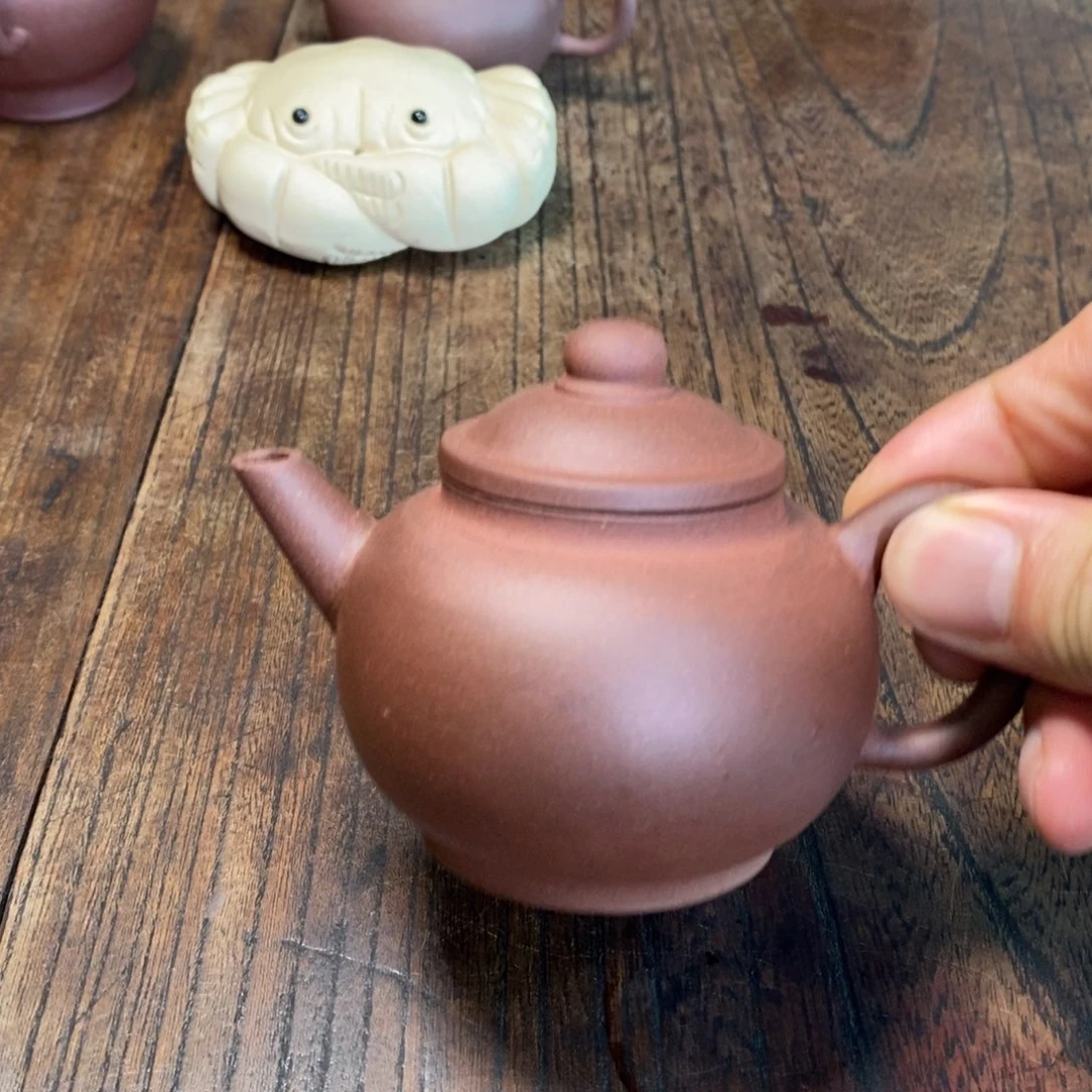 茶壶紫砂瑕疵容量110
