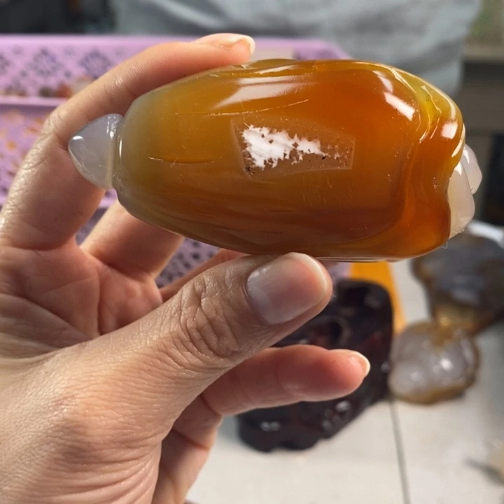 玛瑙/玉髓吊坠(不含链)未镶嵌