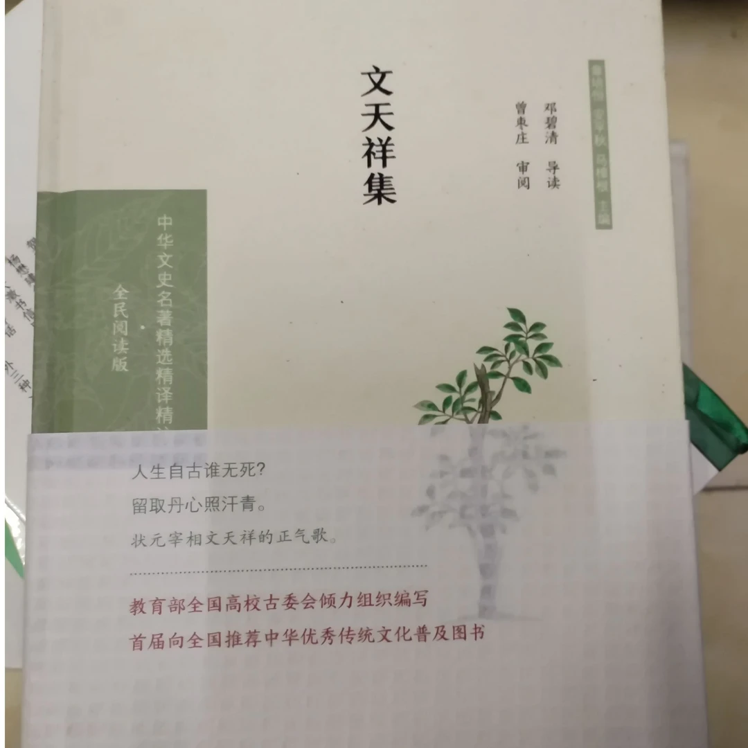 文天祥集 32开 凤凰出版社