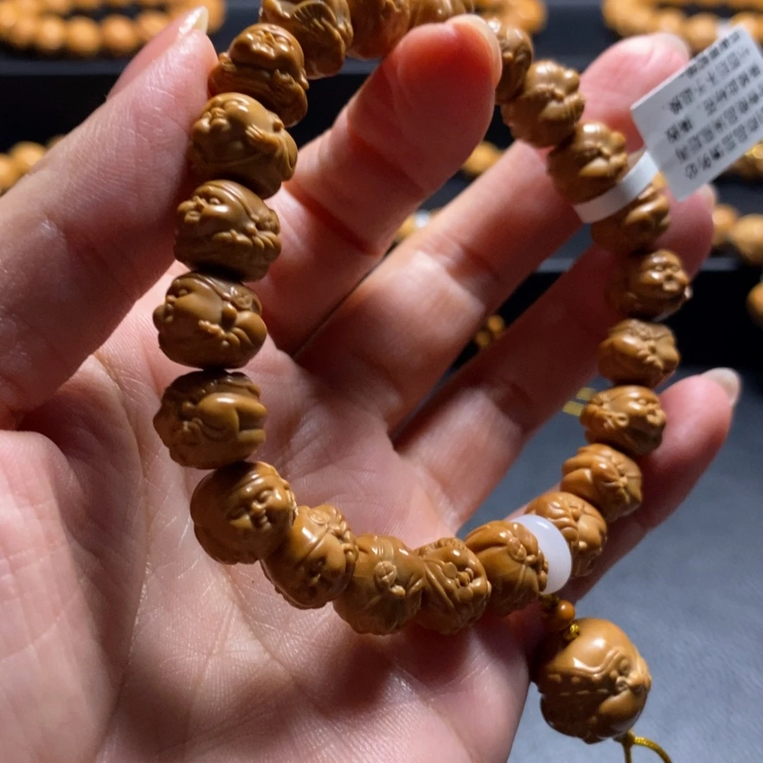 猴头核桃手串小歪财