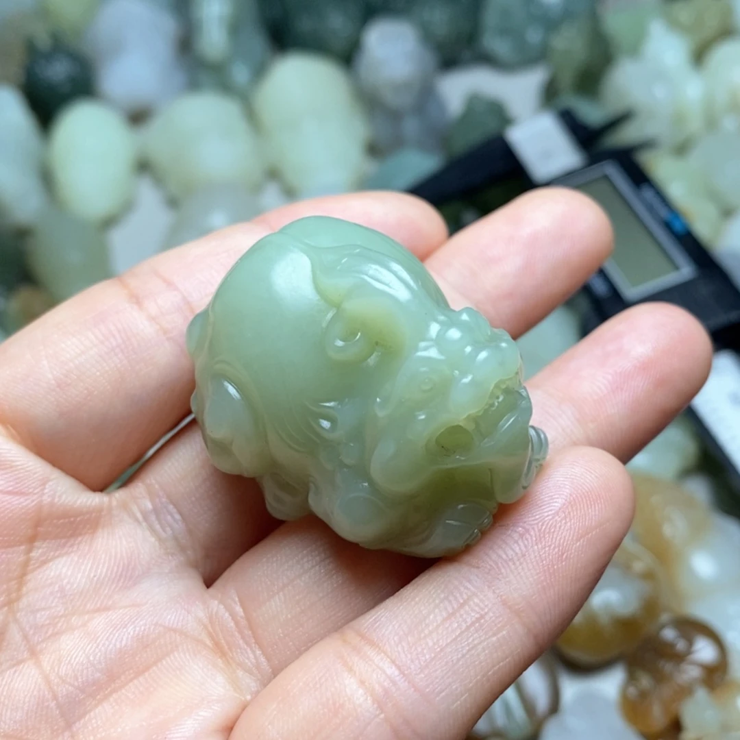 【闪购商品】和田玉未镶嵌挂件东**败