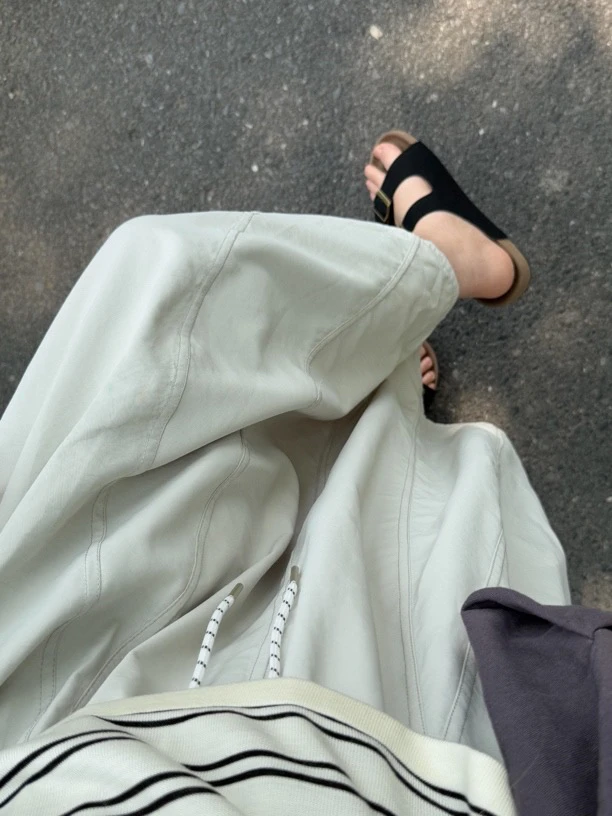 拼接花苞裙显瘦南瓜裙长裙高腰速干工装半身裙