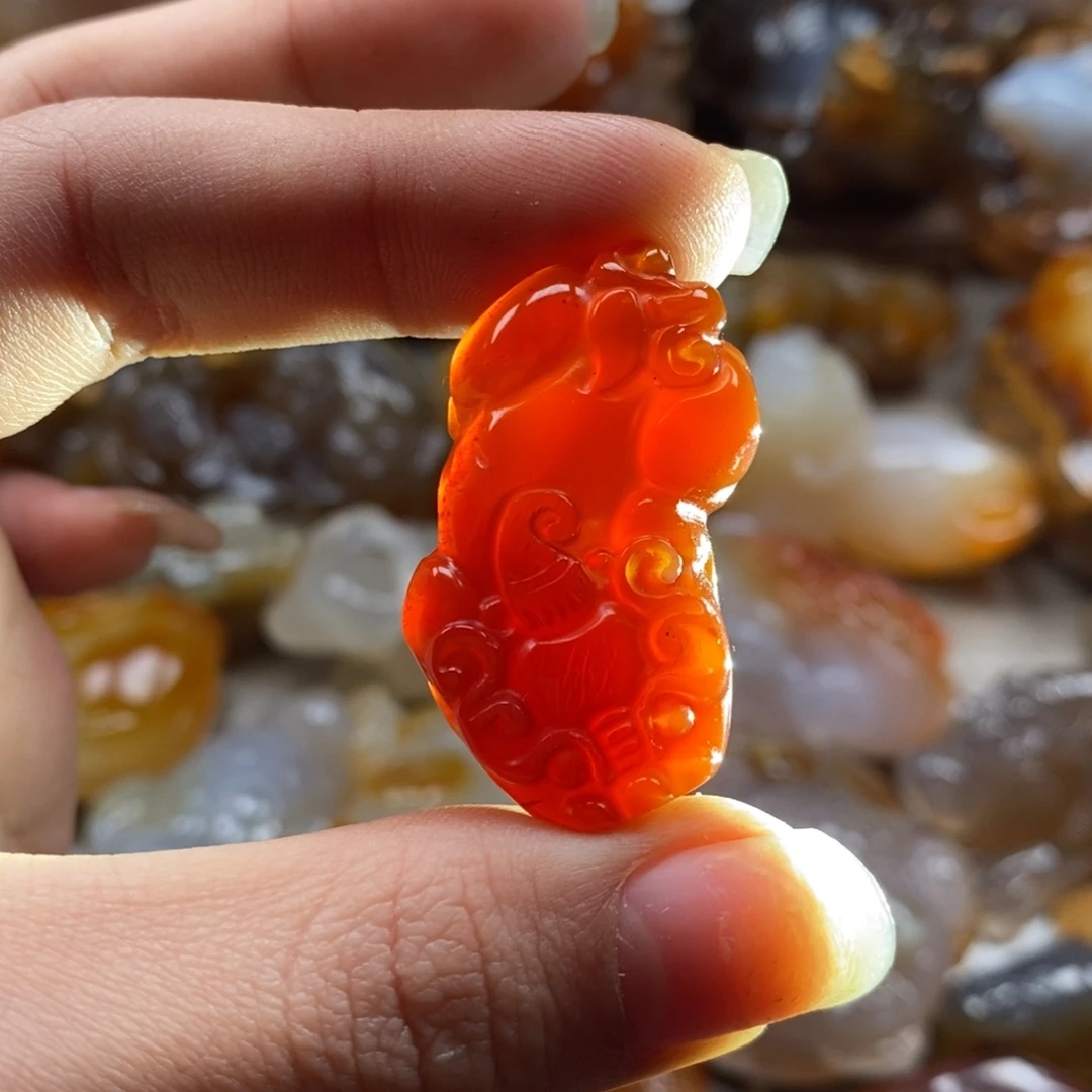 玛瑙/玉髓未镶嵌颈饰