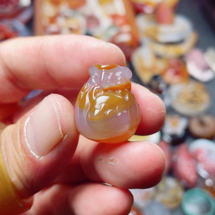 玛瑙/玉髓未镶嵌颈饰