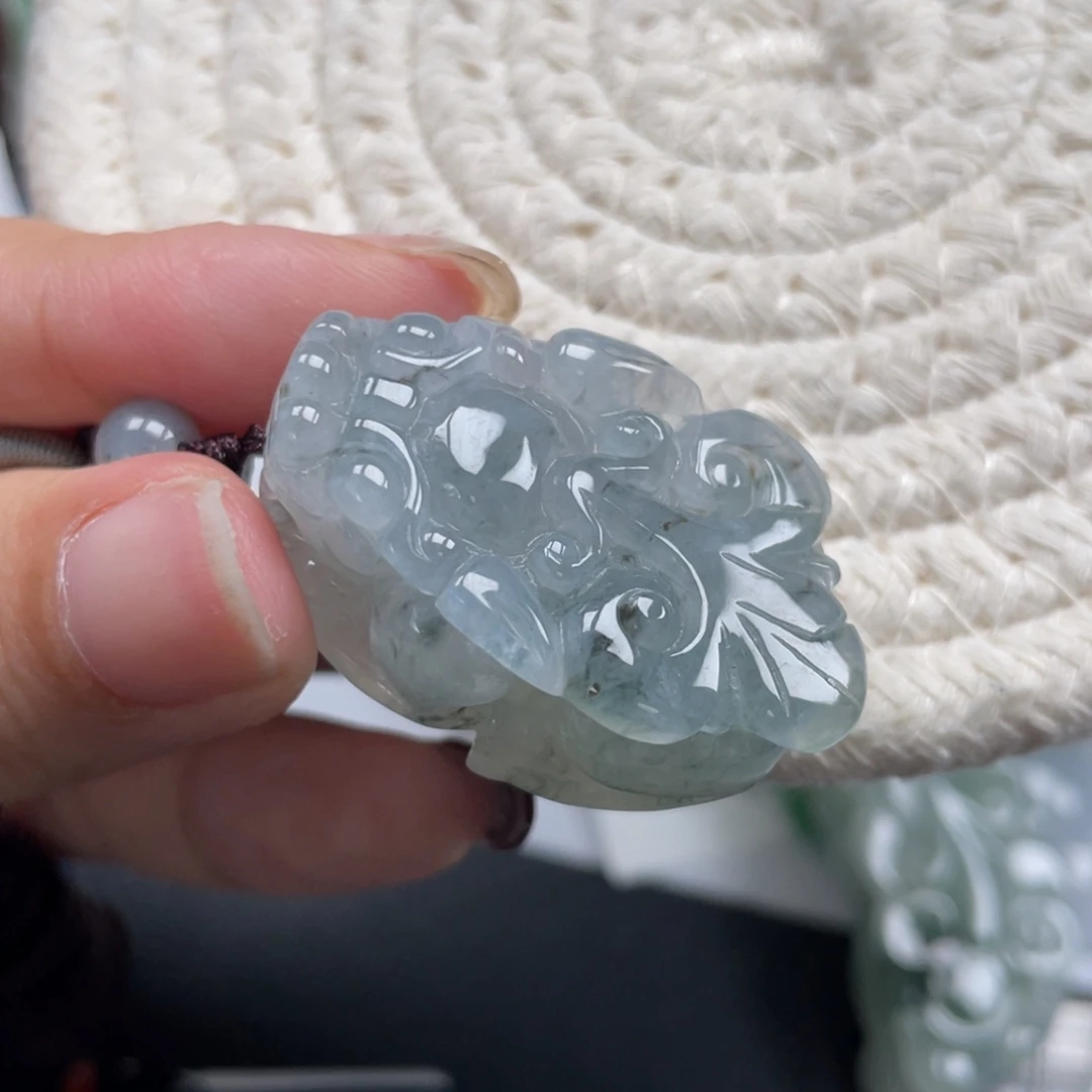 翡翠未镶嵌颈饰天然A货缅甸翡翠