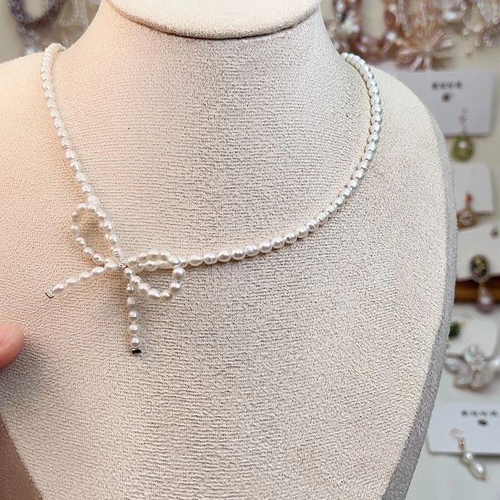 淡水珍珠未镶嵌颈饰