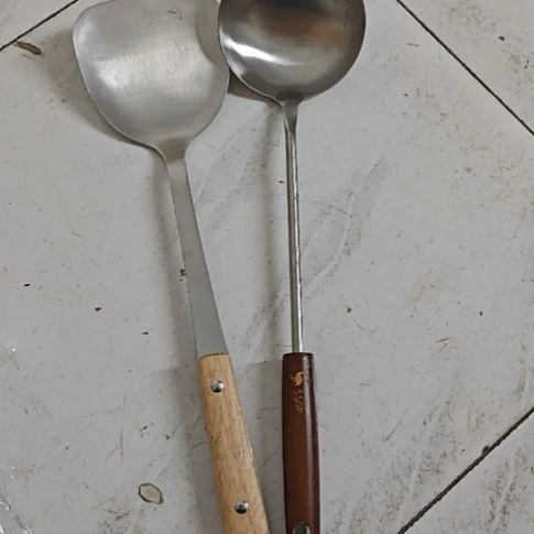 木柄勺，铲****瑕疵品