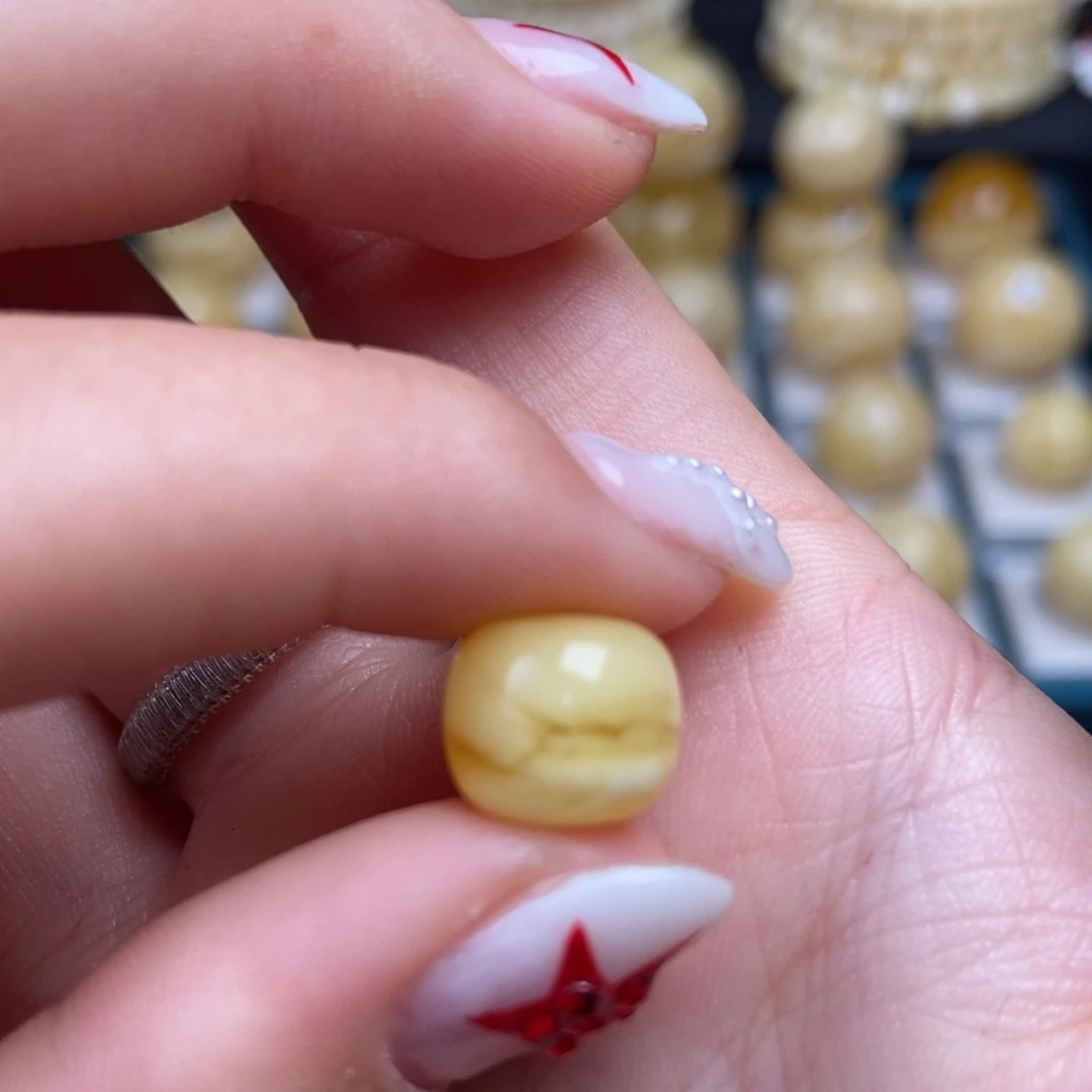 蜜蜡未镶嵌珠宝奇石10.1mm