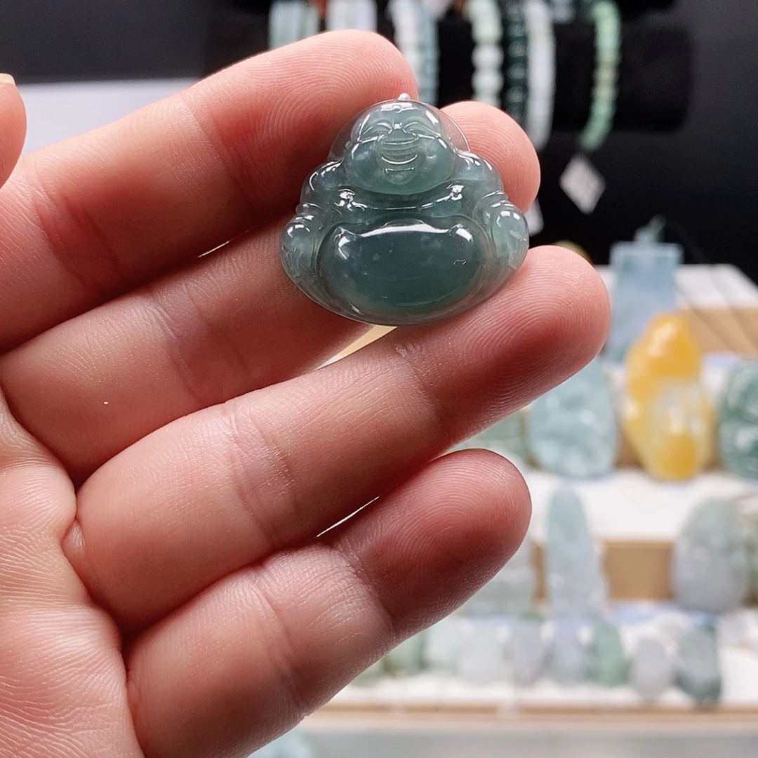 翡翠未镶嵌吊坠(不含链)26