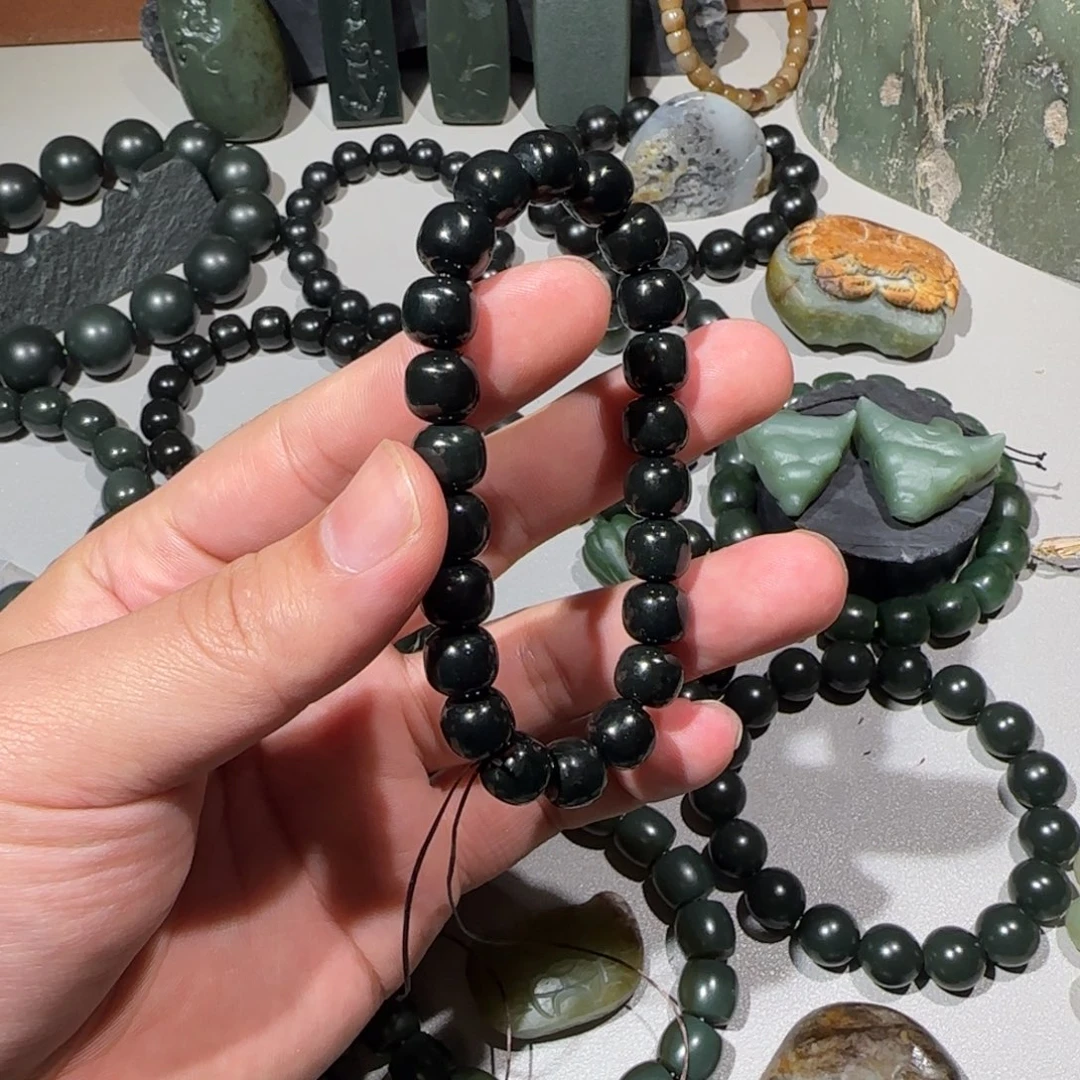 和田玉（糖玉）未镶嵌手链