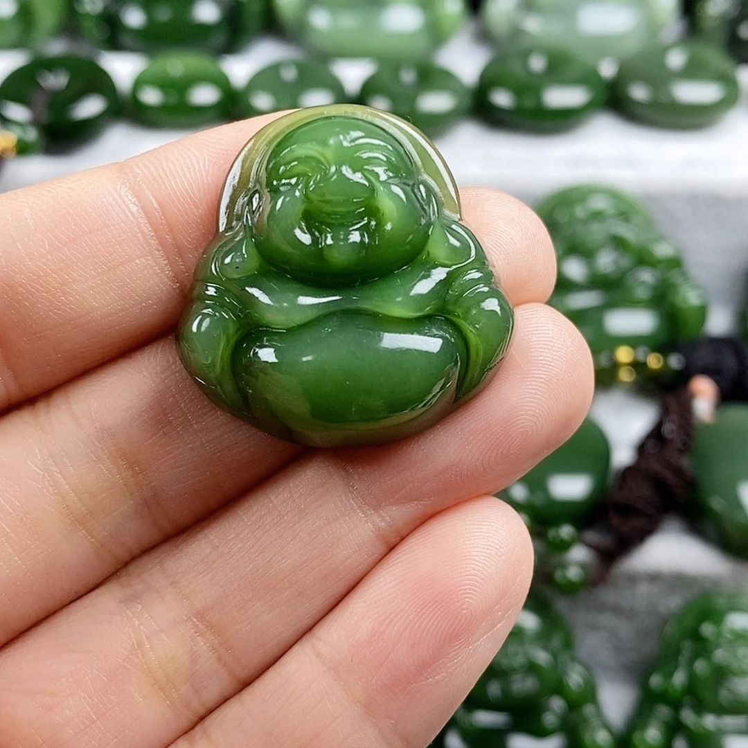 和田玉（碧玉）未镶嵌颈饰