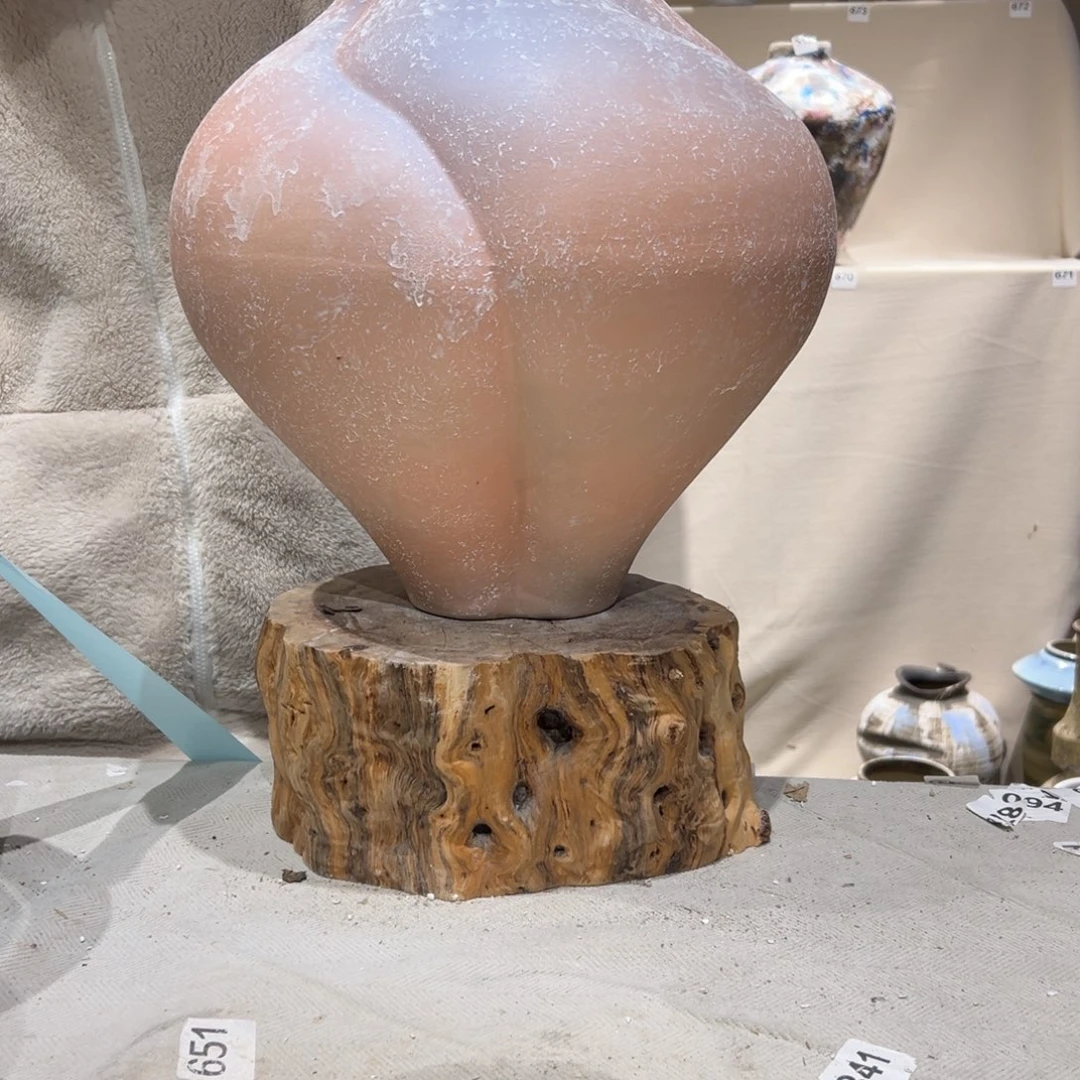 景德镇高温陶瓷10挂亲密度花瓶摆件花瓶摆件