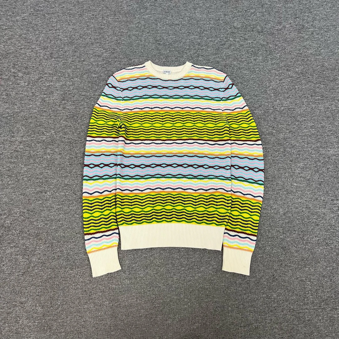 99新 LOEWE/罗意威 loewe 彩色毛衣