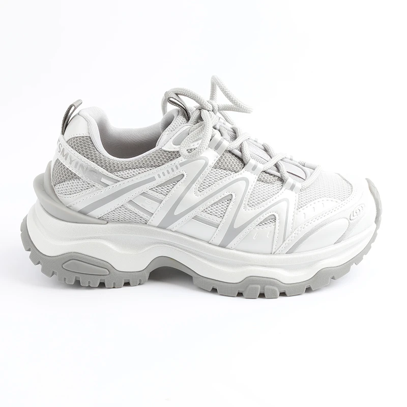 2188网红复古显脚小厚底老爹鞋女款2024新款秋季爆款增高运动鞋子