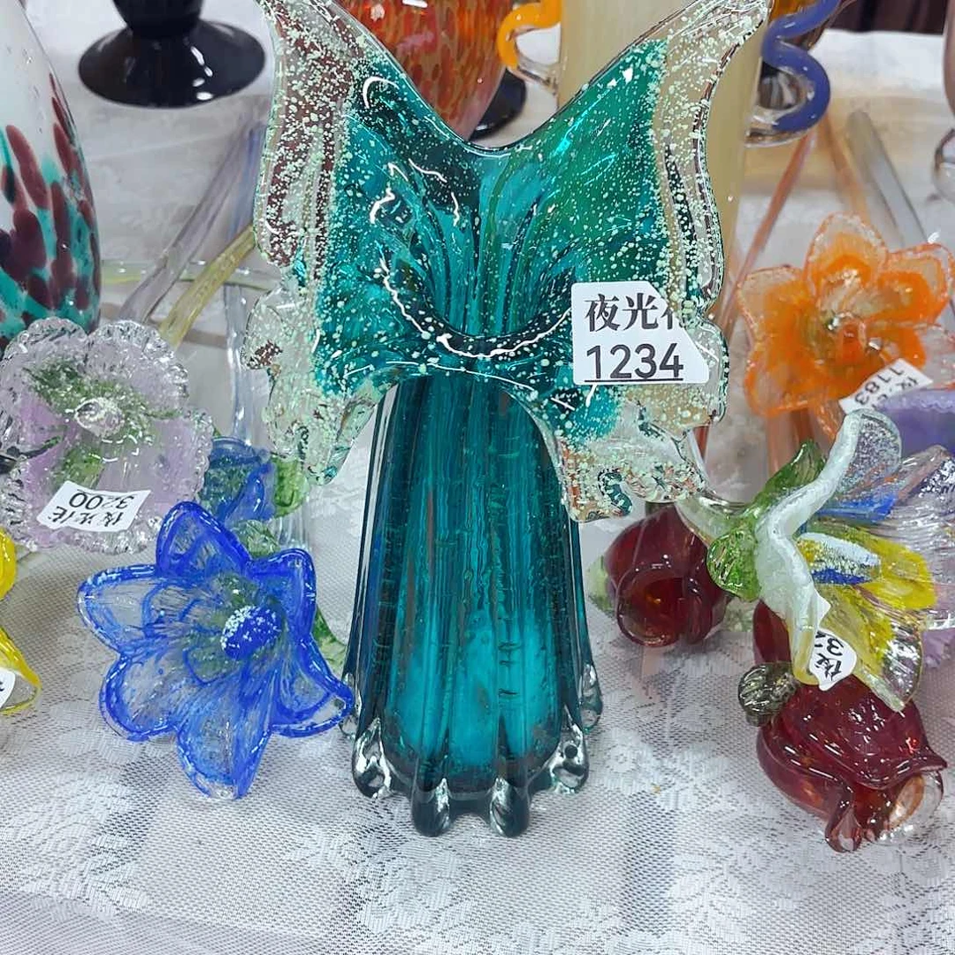 琉璃1234全夜光 花瓶家悦美居