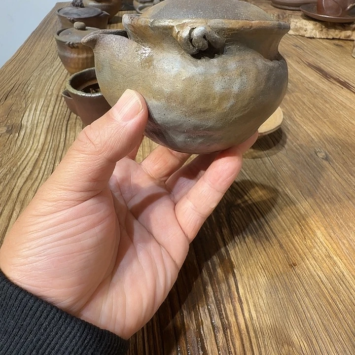 井上溪仙备前烧宝瓶