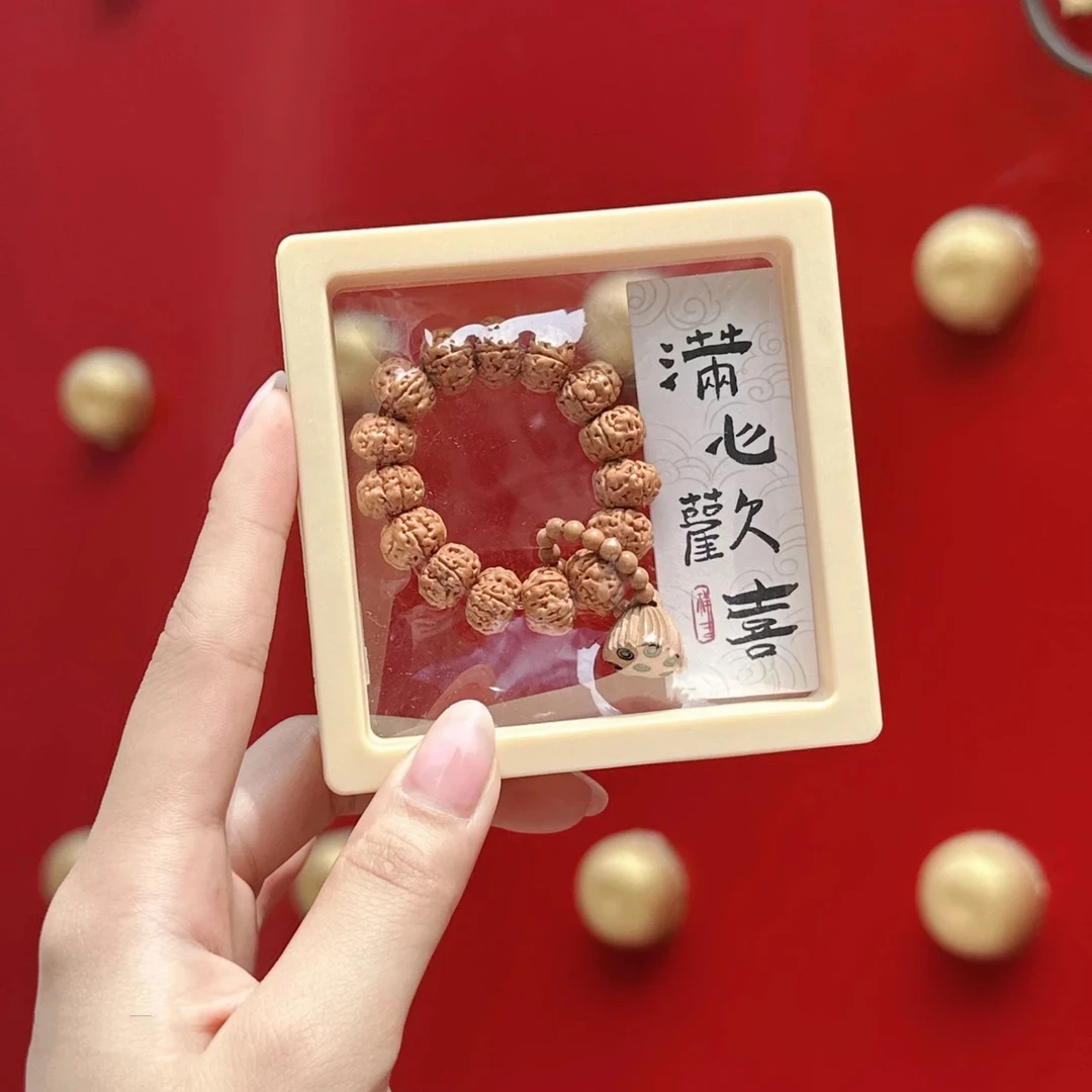 【一捻之间】佛手金刚菩提手捻 小巧可爱天然百搭 禅意木质 礼盒装