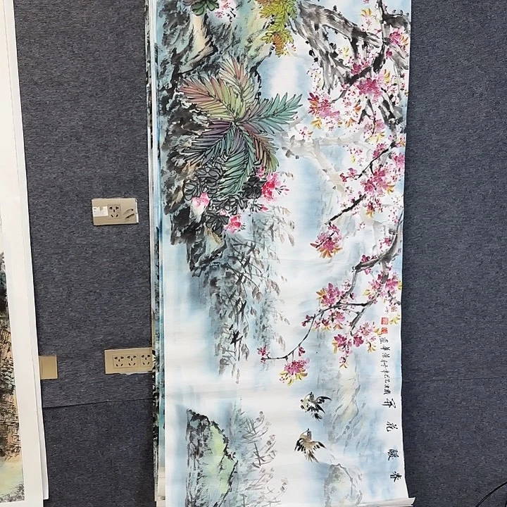 国画国画花鸟画作品