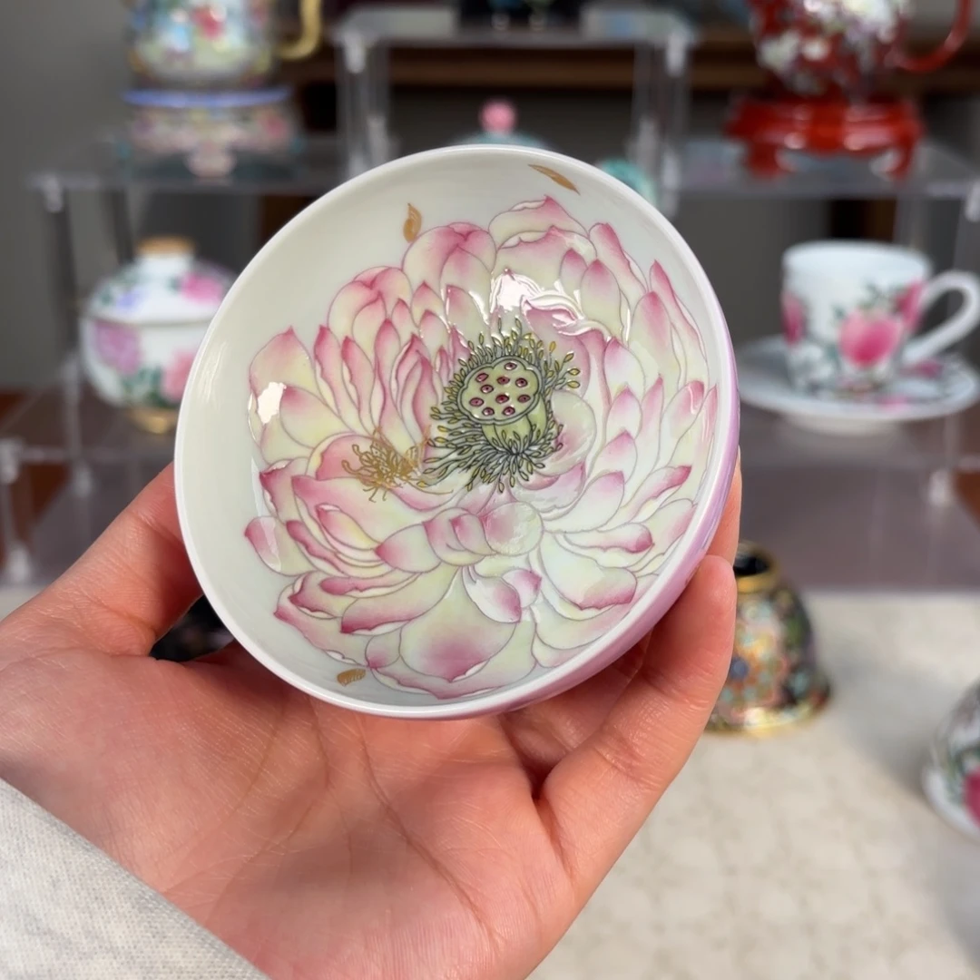 纯手工手绘 高端茶器