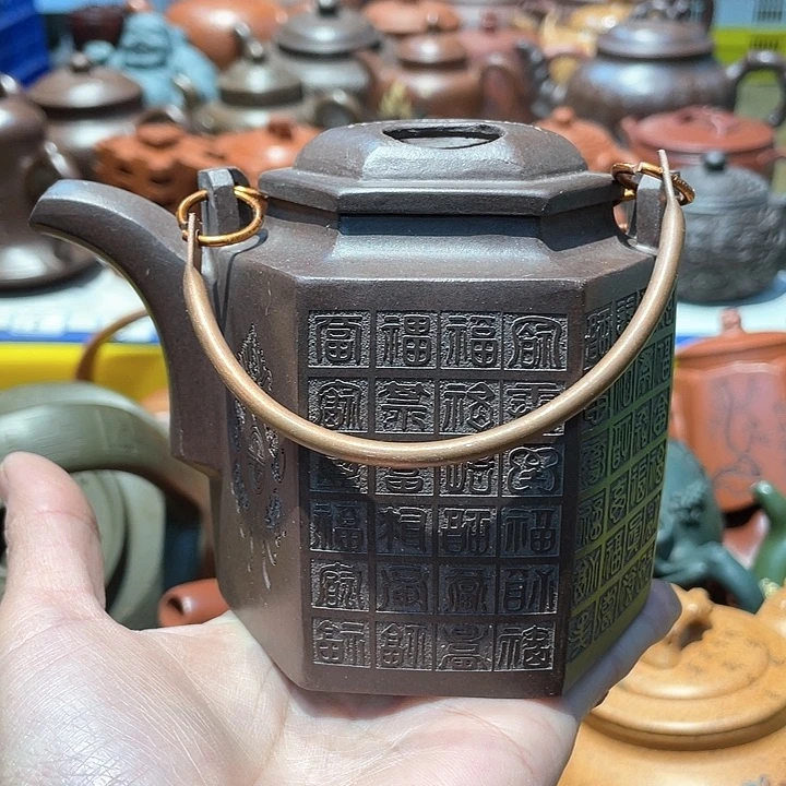 紫砂茶壶350cc宜兴紫砂壶