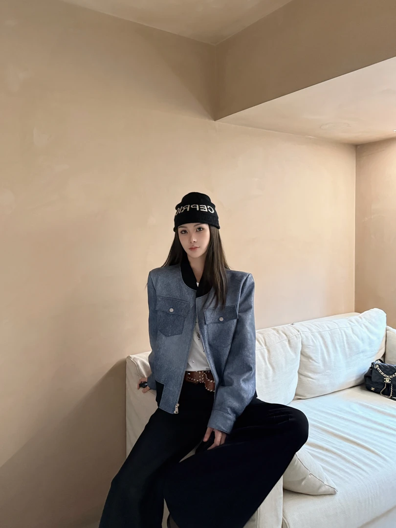 KZN·STUDIO 【丹宁牛仔】原创独家定制复古牛仔皮衣