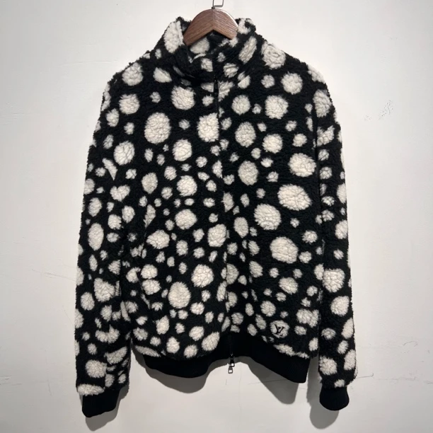 99新 LouisVuitton/路易威登 99新 带吊Lv波点泰迪外套 尺码：XL