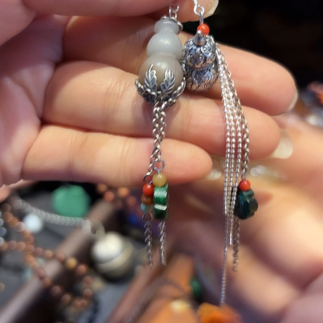 翡翠未镶嵌颈饰原创