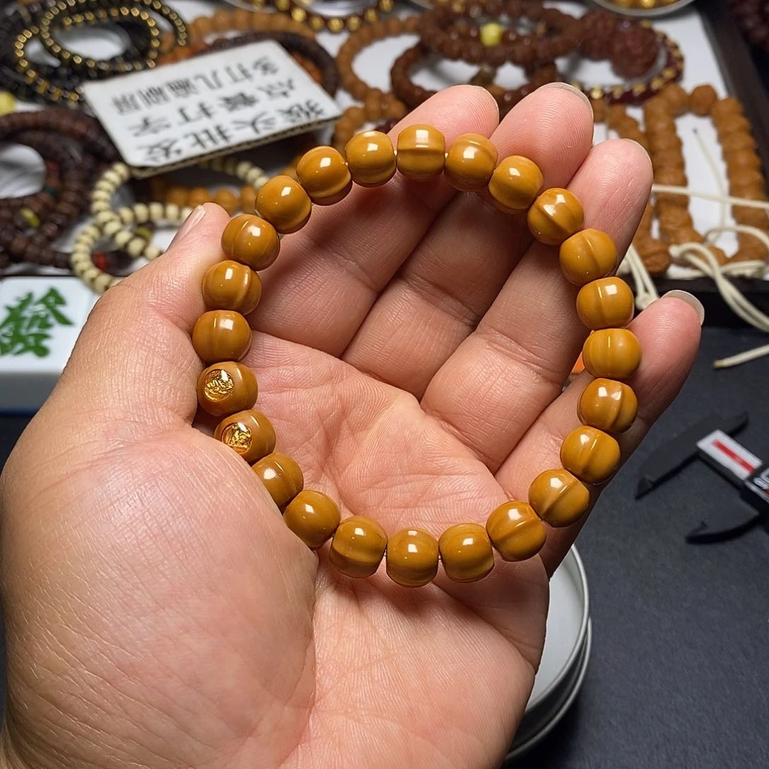 猴头核桃手串全品10左右双标三棱鲨鱼鳍22号