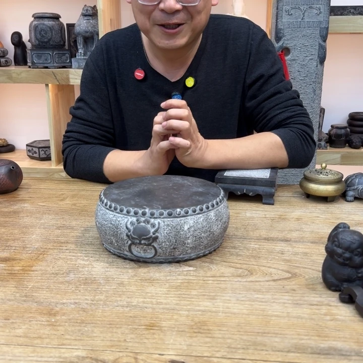西安石晋錾石雕手工雕刻摆件