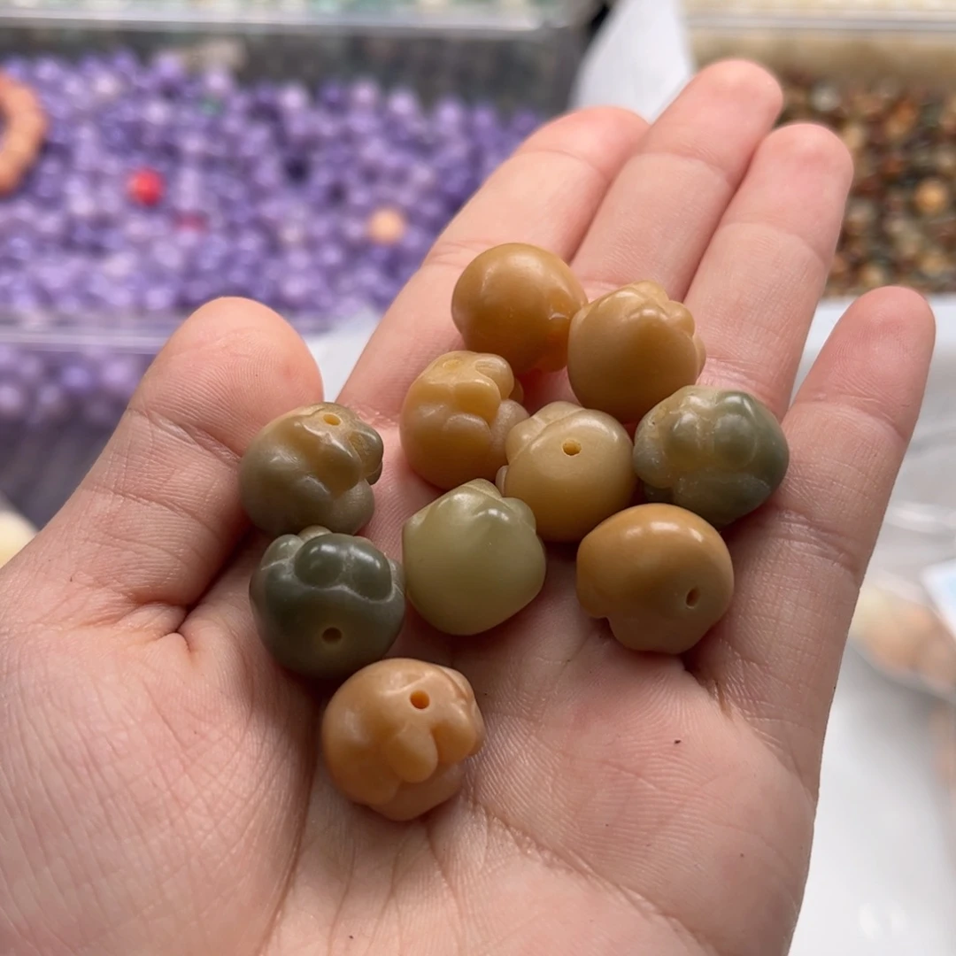 【闪购商品】白玉菩提吊坠z/14 20爱心猫爪微瑕不售后