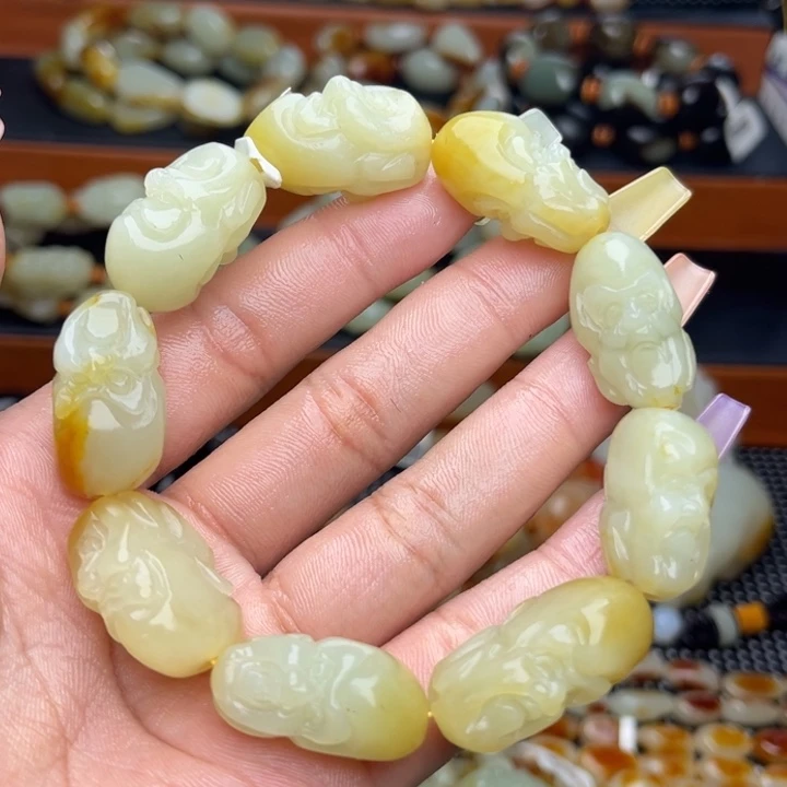 手串未镶嵌和田玉爱****动