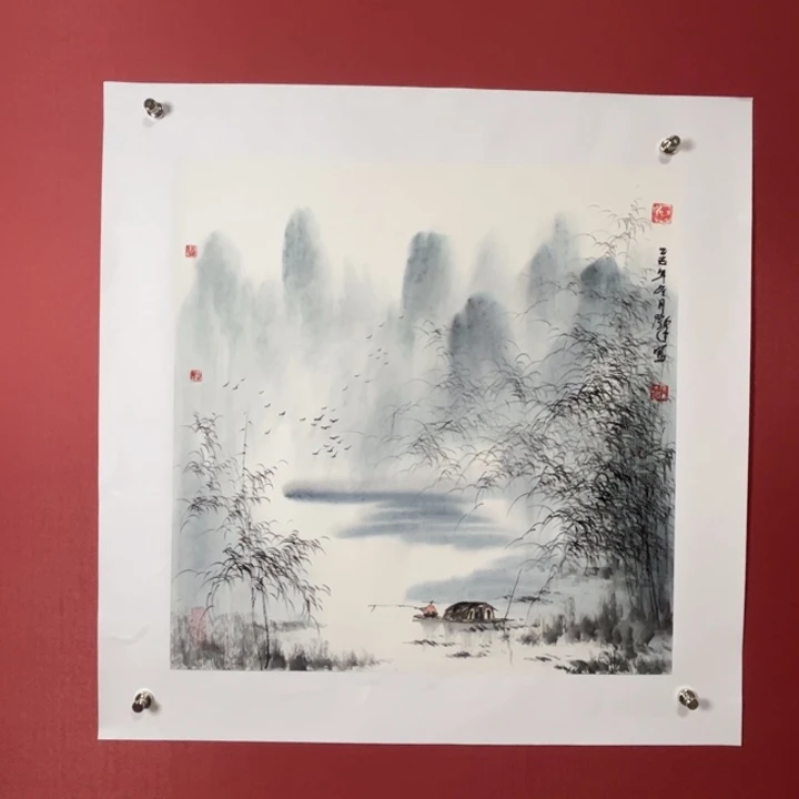 国画精品手绘作品