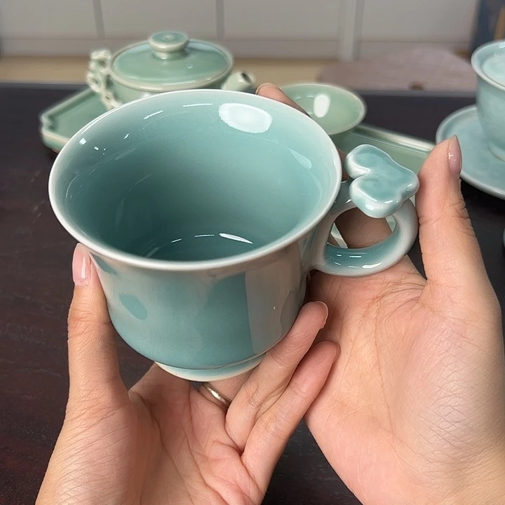 小米茶器龙泉云间青瓷