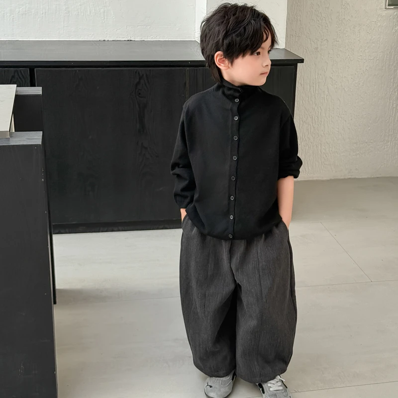 男童套装春秋季2025新款洋气儿童装秋装痞帅男宝宝秋季帅气衣服潮