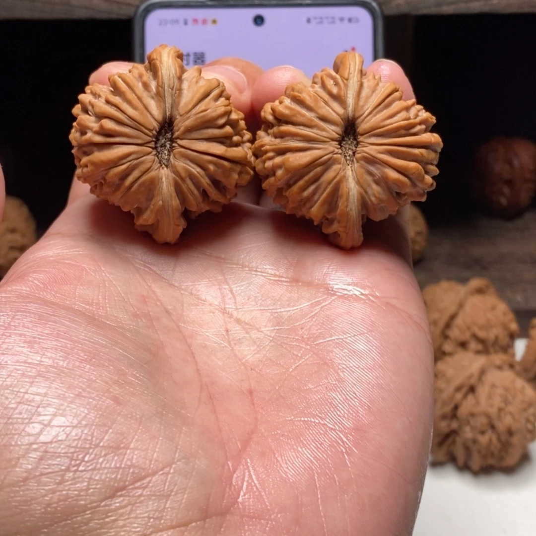 乐***氏吊坠文玩核桃41全品四座楼